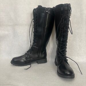 Leathermasters Motorcycle Boots EU size 43 ~US 10 men / US 11.5 women Full zip